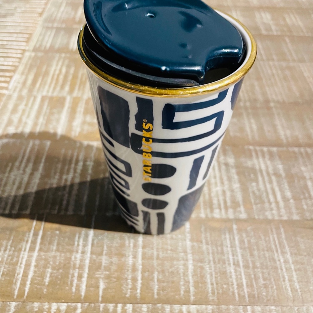 Starbucks 2015 Modern Art Ceramic Tumbler